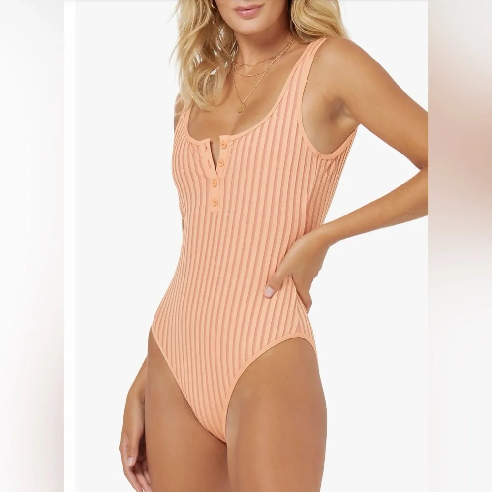 NWT L*Space Ribbed Float On Classic One Piece | Size: 4 - Picture 2 of 9